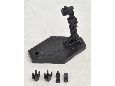 Bandai Action Base 2 juoda stovėjimo bazė 1/144 figurėlėms