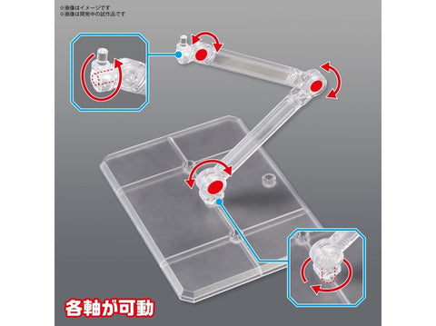 Bandai Action Base 7 skaidri stovas 1/144 HG/RG/30MM (66287)