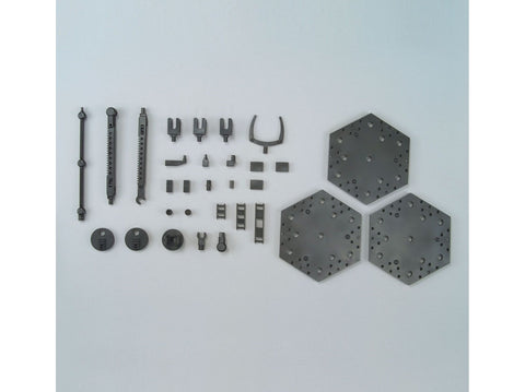 Bandai Action Base 4 juoda stovas 1/100 mastelio figurėlėms
