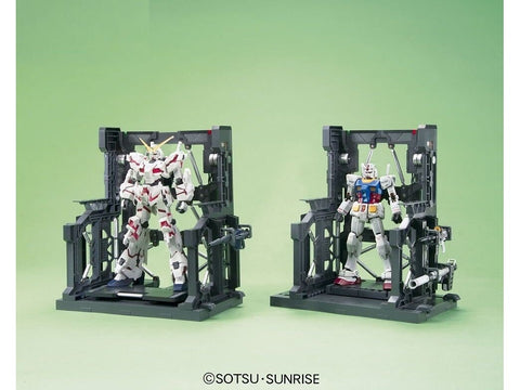 Bandai System Base 001 pilkas stovas modeliams 1/144 59030