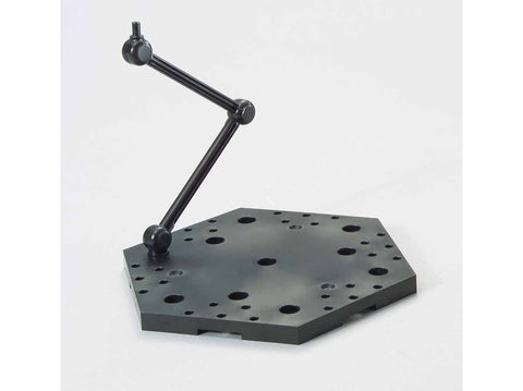 Bandai Action Base 5 juoda stendas 1/144 modeliams – reguliuojamas laikiklis