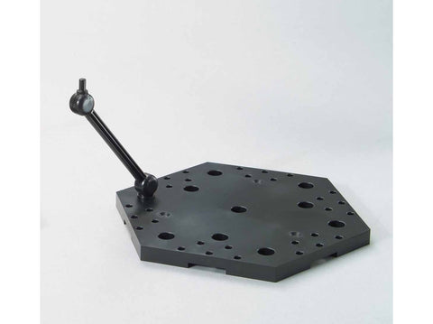 Bandai Action Base 5 juoda stendas 1/144 modeliams – reguliuojamas laikiklis