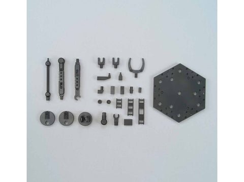Bandai Action Base 5 juoda stendas 1/144 modeliams – reguliuojamas laikiklis