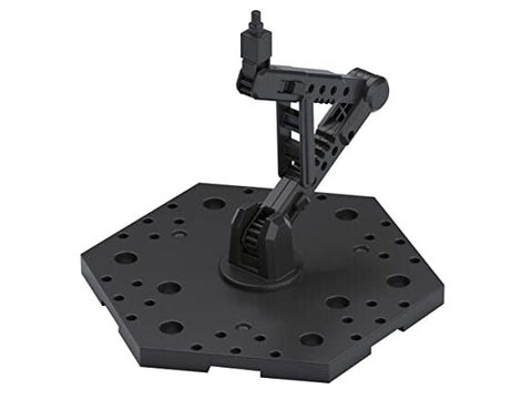 Bandai Action Base 5 juoda stendas 1/144 modeliams – reguliuojamas laikiklis