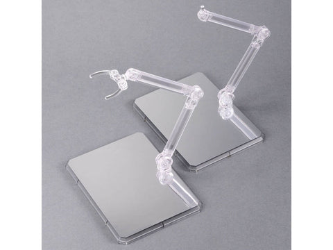 Bandai Action Base 7 skaidri stovas su veidrodiniais lipdukais 1/144 HG/RG