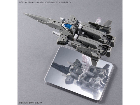 Bandai Action Base 7 skaidri stovas su veidrodiniais lipdukais 1/144 HG/RG
