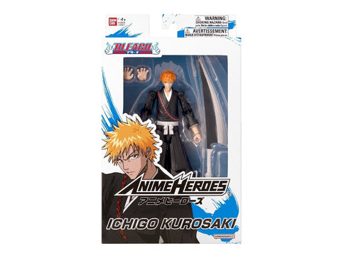 Bandai Anime Heroes Bleach: Kurosaki Ichigo kolekcinė figūrėlė