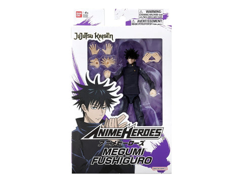 Bandai Anime Heroes Jujutsu Kaisen Megumi Fushiguro figūrėlė