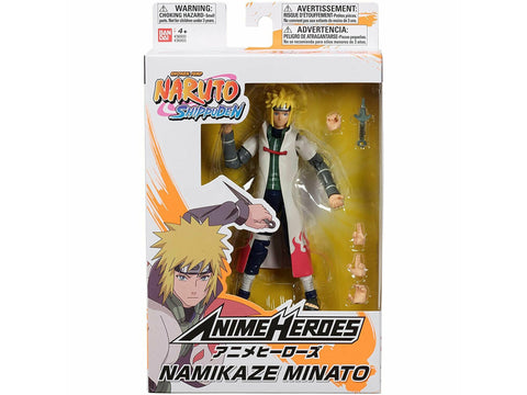 Bandai Anime Heroes Naruto Namikaze Minato kolekcinė figūrėlė