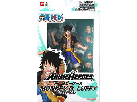 Bandai Anime Heroes One Piece: Monkey D. Luffy Dressrosa figūrėlė