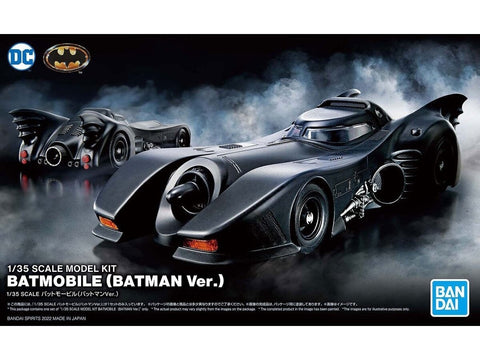 Bandai Batmobile (Batman versija) 1/35 plastikinis surenkamas modelis