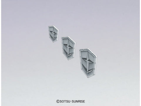 Gunpla emblemų detalės Builders Parts HD MS Emblem Relief 01 Bandai 62857