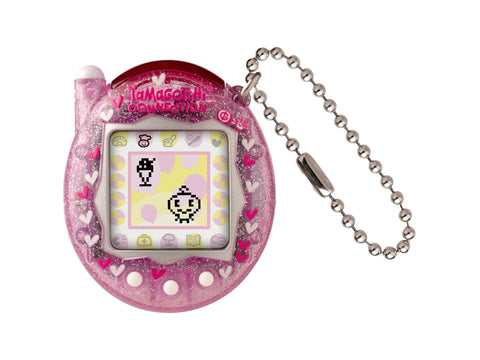 Tamagotchi Connection Pink Glitter elektroninis augintinis 43416