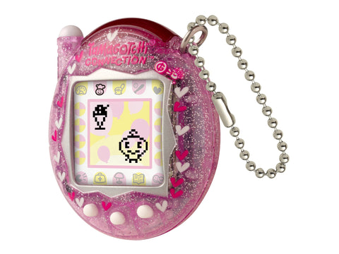 Tamagotchi Connection Pink Glitter elektroninis augintinis 43416