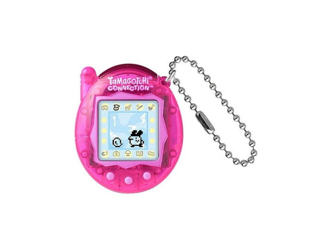Bandai Tamagotchi Connection – elektroninis augintinis, permatomas rožinis