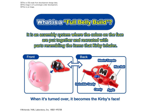 Bandai Entry Grade Kirby surenkamas modelis, 62042