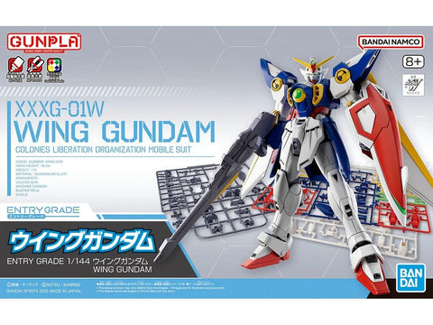 Bandai Wing Gundam XXXG-01W Entry Grade 1/144 plastikinis modelis