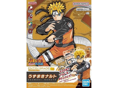 Bandai Entry Grade Naruto Uzumaki modelio rinkinys (Naruto Shippuden)