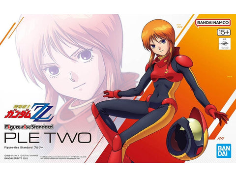 Bandai Gundam ZZ Ple Two Gunpla surenkamas plastikinis modelis