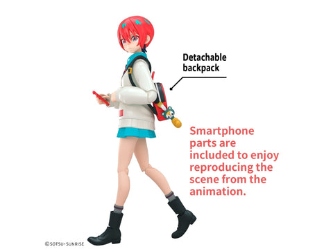 Bandai Gunpla Amate Yuzuriha plastikinis surenkamas Gundam modelis