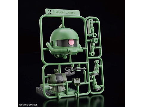 Bandai Gunpla-kun Zakupla-kun DX 1/1 surenkamas plastikinis modelis