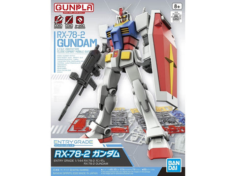 Bandai RX-78-2 Gundam Entry Grade 1/144 plastikinis modelis