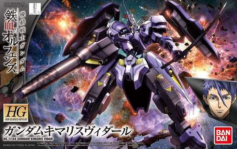 Bandai HG Gundam Kimaris Vidar Gunpla 1/144 modelis (Iron-Blooded Orphans)