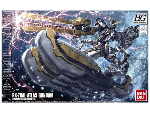 Bandai HG RX-78AL Atlas Gundam 1/144 plastikinis Gunpla rinkinys