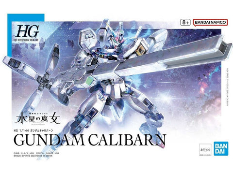 Bandai HG Gundam Calibarn 1/144 „The Witch from Mercury“ rinkinys