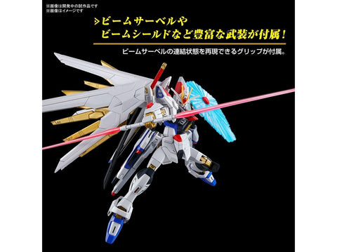 Gunpla modelis HGCE Mighty Strike Freedom Gundam Bandai 1/144 66384