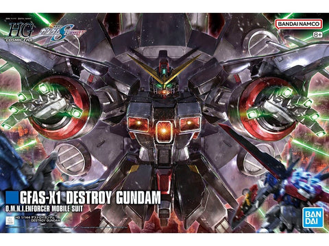 Bandai HGCE GFAS-X1 Destroy Gundam 1/144 surenkamas Gunpla modelis