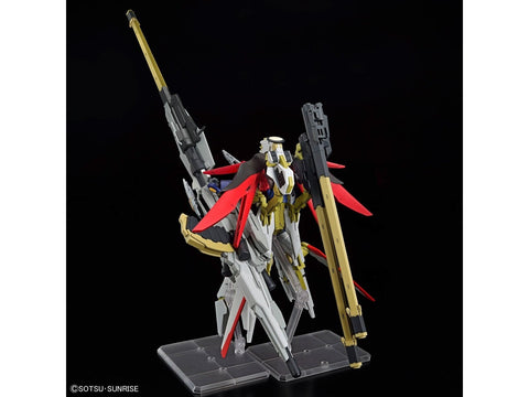 Bandai HGCE Destiny Gundam Spec II su Zeus Silhouette Gunpla 1/144