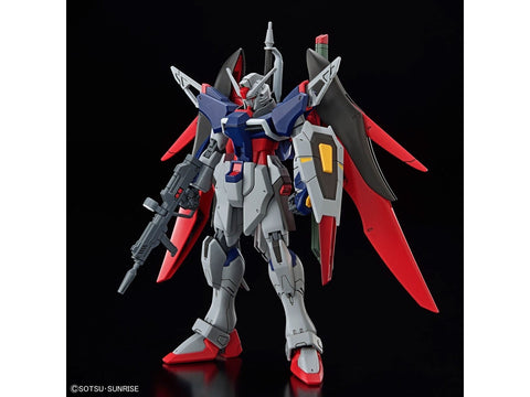 Bandai HGCE Destiny Gundam Spec II su Zeus Silhouette Gunpla 1/144