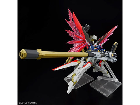 Bandai HGCE Destiny Gundam Spec II su Zeus Silhouette Gunpla 1/144