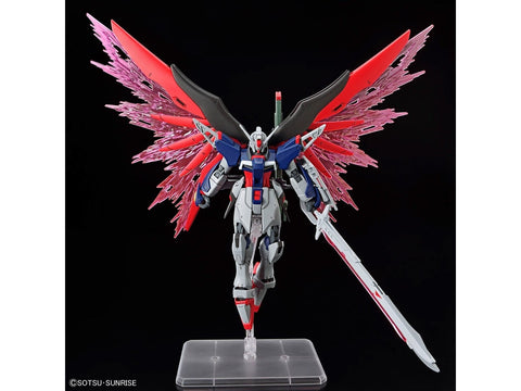 Bandai HGCE Destiny Gundam Spec II su Zeus Silhouette Gunpla 1/144