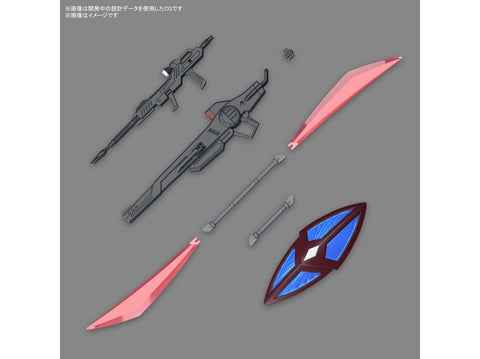 Bandai HGCE Gelgoog Menace Lunamaria Hawke 1/144 Gunpla rinkinys