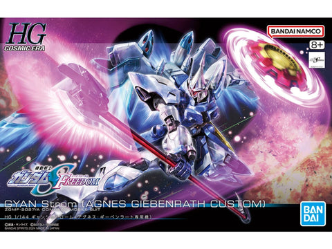 Bandai HGCE Gyan Strom 1/144 Gunpla rinkinys – Agnes Giebenrath versija