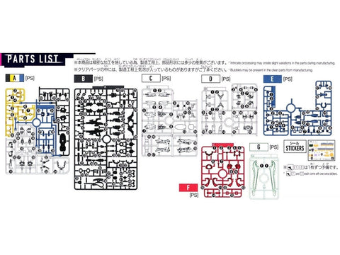 Bandai Gunpla HG GQuuuuuuX gMS-Ω 1/144 plastikinis rinkinys
