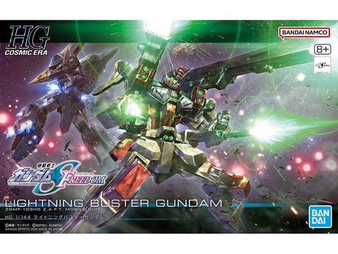 Bandai HGCE Lightning Buster Gundam 1/144 Gunpla modelis