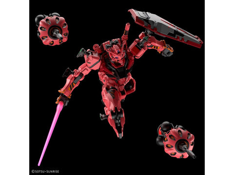 Bandai HGGQ Red Gundam 1/144 plastikinis Gunpla rinkinys