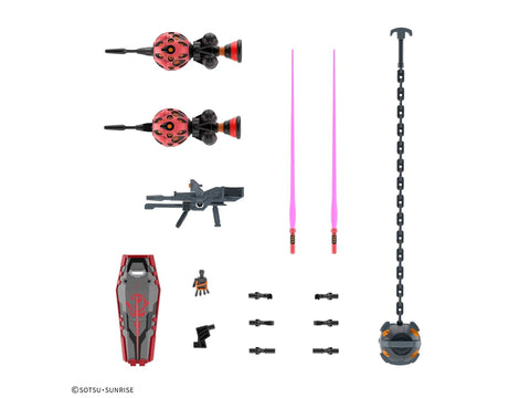 Bandai HGGQ Red Gundam 1/144 plastikinis Gunpla rinkinys