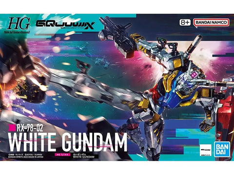 Bandai RX-78-02 White Gundam 1/144 plastikinis Gunpla rinkinys