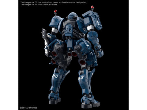 Bandai Gunpla Police Zaku MS-06-SSP 1/144 plastikinis modelis