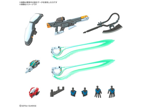 Bandai Gunpla HGGQ 1/144 gMS-Ω GQuuuuuuX Endymion Awakened modelis
