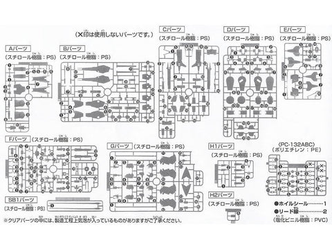 Bandai HGUC Gundam Unicorn Doven Wolf 1/144 plastikinis modelis