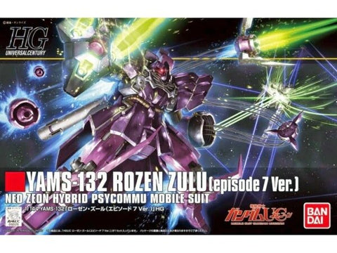 Bandai HGUC Gundam Unicorn Rozen Zulu 1/144 plastikinis modelis
