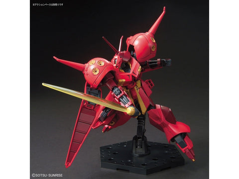 Gunpla modelis HGUC AMX-104 R-Jarja Gundam ZZ Bandai 1/144 55716