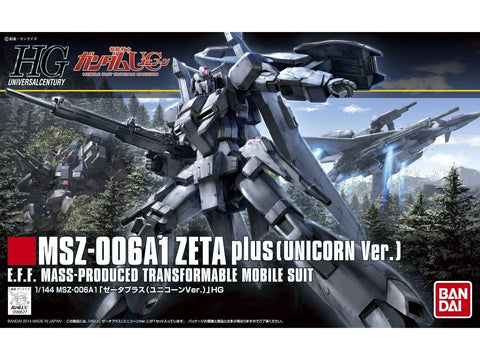Gunpla modelis HGUC Zeta Plus MSZ-006A1 Unicorn Ver. 1/144 60402