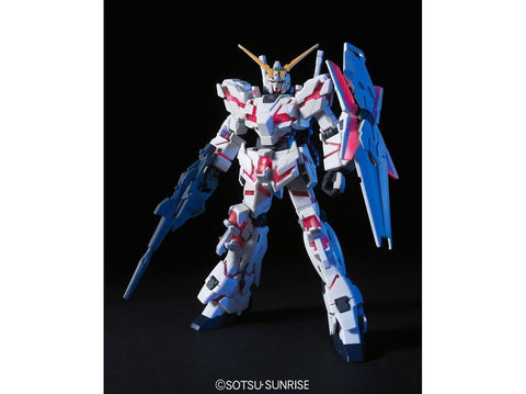 Bandai HGUC Gundam Unicorn RX-0 Destroy Mode 1/144 Gunpla rinkinys