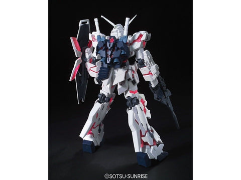 Bandai HGUC Gundam Unicorn RX-0 Destroy Mode 1/144 Gunpla rinkinys